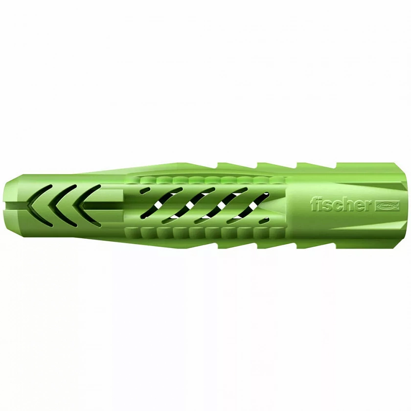 Дюбель универсальный fischer UX Green без кромки экологически чистый нейлон, 12x70 мм