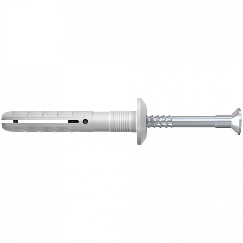 Дюбель-гвоздь fischer N P с грибовидным бортиком (собран), 5x30/5 мм